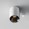 Миниатюра фото потолочный светодиодный светильник maytoni alfa led c064cl-8w2.7k-rd-wb | 220svet.ru